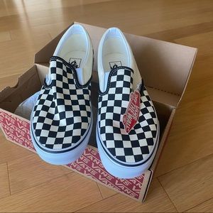 Brand New checkered vans